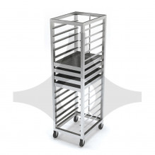 ATA-4060/15 Tray Trolley 40×60 15 Trays